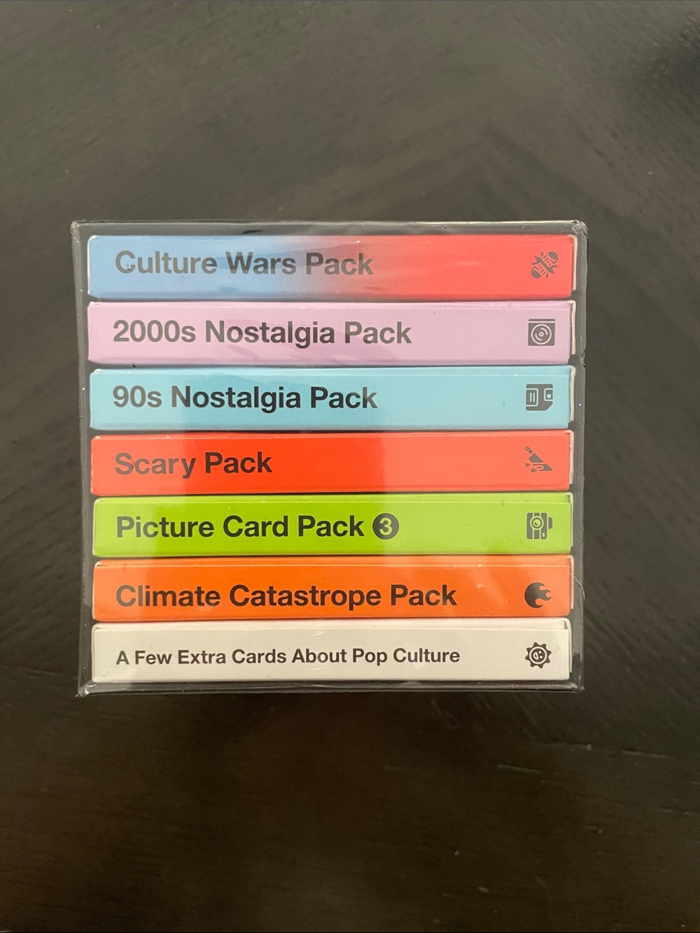 Assorted Pop Culture Card Packs - Colorful Stack